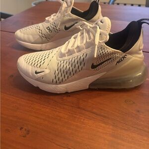 Nike Air Max 270 White Black Sneakers